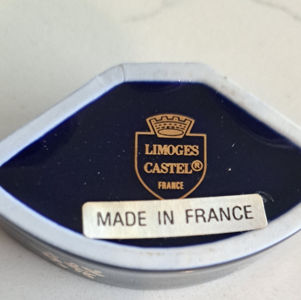 LIMOGES, Made In France, Ring Box - Picture 2 of 4